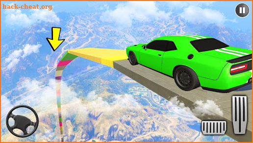 Muscle Car Stunts 3D Mega Ramp Driving Fun Games screenshot