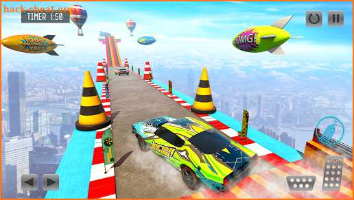 Muscle Car Stunts Simulator - Mega Ramp Car Game screenshot