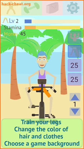 Muscle clicker 2: RPG Gym game screenshot