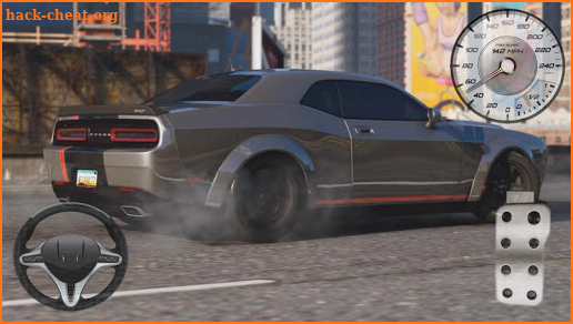 Muscle Dodge Challenger - Hellcat Driving USA screenshot