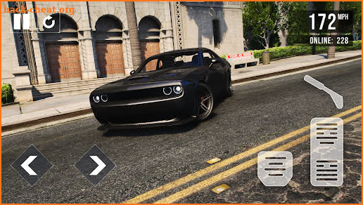 Muscle Dodge Drift Simulator screenshot