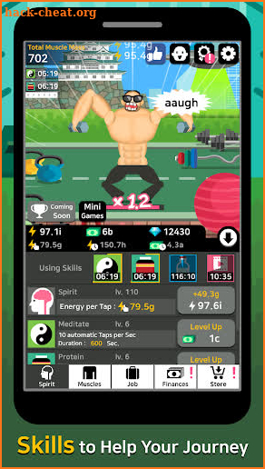 Muscle King screenshot