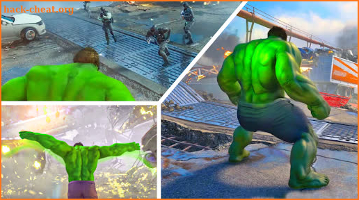 Muscle Monster City Rope Hero screenshot
