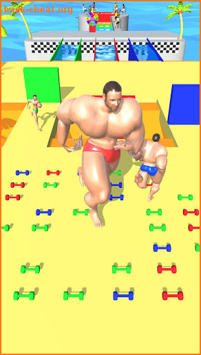 Muscle Race 3D screenshot