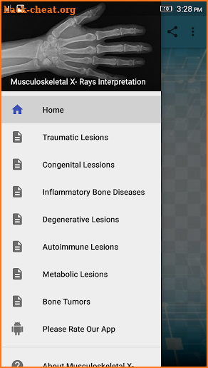Musculoskeletal X- Rays Interpretation screenshot