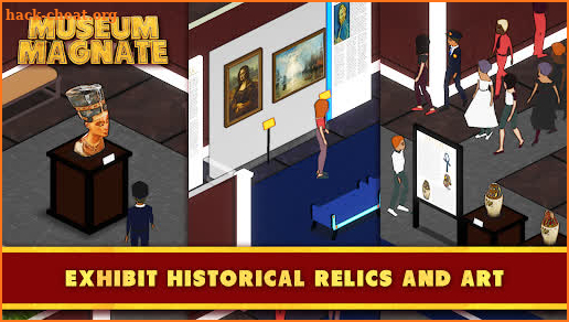 Museum Magnate - Tycoon Game screenshot
