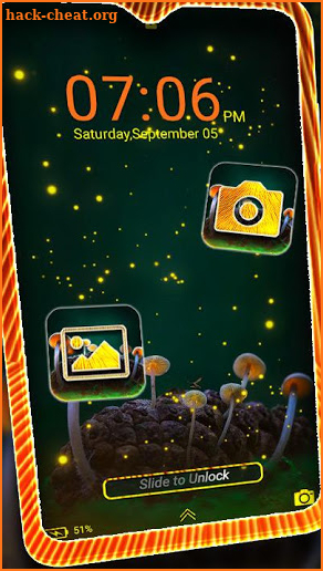 Mushroom Firefly Theme Launcher screenshot