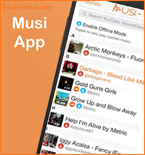Musi App screenshot