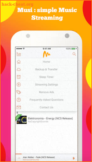 Musi: Music App Stream Advice screenshot