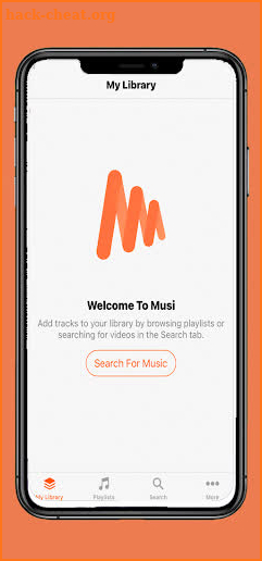 Musi-Simple Music Stream Hints screenshot