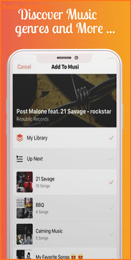 Musi Simple Music Stream Overview screenshot