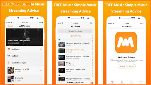 Musi: Simple Music Streaming Free Advices screenshot