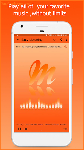 Musi simple music streaming radio screenshot