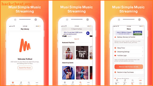 Musi Simple Music Streaming Tips 2019 screenshot
