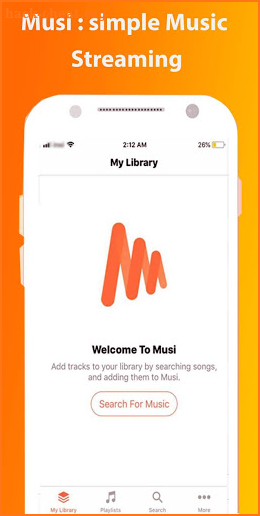 Musi Simple Music Streaming Tutor screenshot