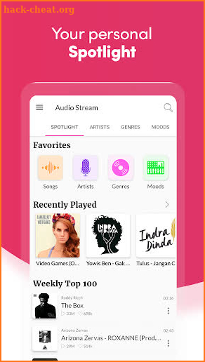 Musi Stream - Free Music Streaming: Music Player screenshot