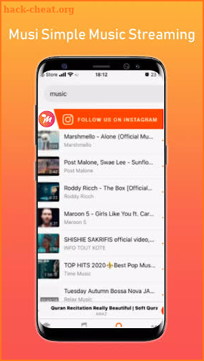 Musi stream Guide Radio screenshot