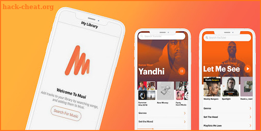 Musi-Streaming Music App Clue screenshot