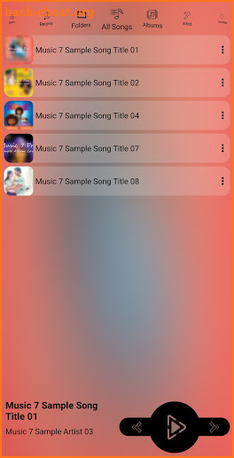 Music 7 Pro - Audio & Music Player(No Ads) New Top screenshot