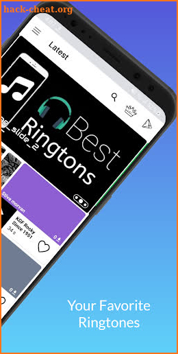 Music Android Ringtone App - Ringtones For Android screenshot
