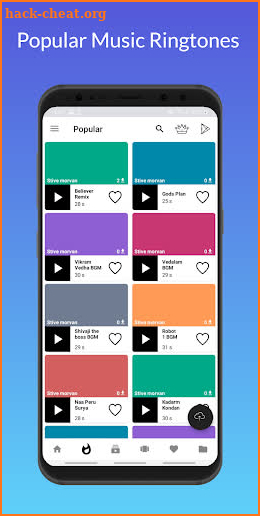 Music Android Ringtone App - Ringtones For Android screenshot