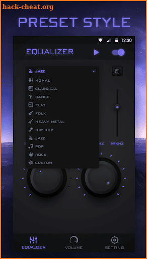 Music Bass Equalizer Booster & Volume Up screenshot
