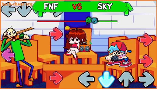 Music Battle: FNF vs Baldi Mod screenshot