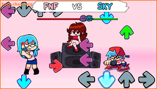 Music Battle: FNF vs Sky Mod screenshot