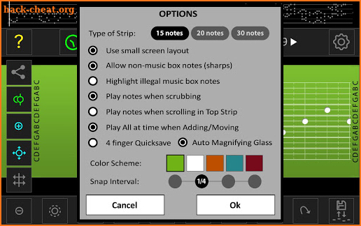 Music Box Composer screenshot