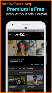 Music Choice: Free Radio App screenshot