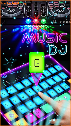 Music DJ Lights Keyboard screenshot