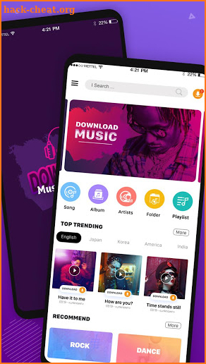 Music Downloader and MP3 Player screenshot