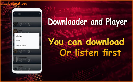 Music Downloader And Player - millions of songs screenshot
