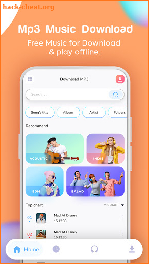 Music downloader - Download music - Music player screenshot