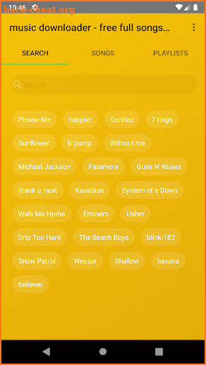 music downloader - free full songs mp3 screenshot