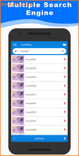 Music Downloader - HUMPLAY - Free Music Downloader screenshot