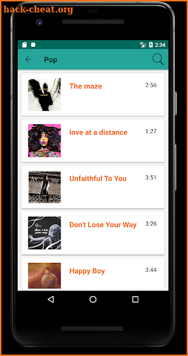 Music downloader Mp3-Art screenshot