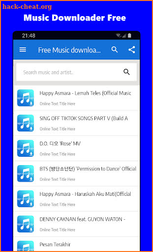 Music Downloader : Mp3 offline screenshot
