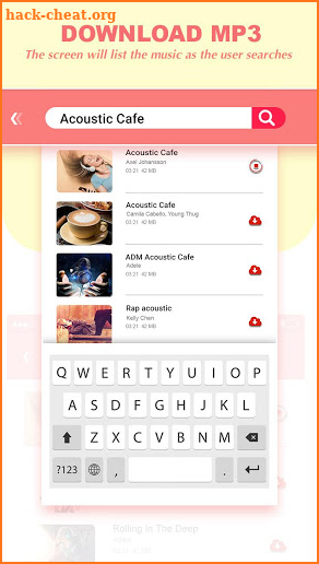 Music downloader - Music player screenshot