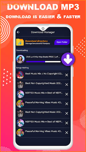 Music Downloader - MusicTube mp3 Downloader screenshot