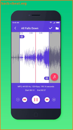 Music Editor - MP3 Cutter and Ringtone Maker screenshot