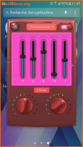 Music Equalizer Amplifier Volume Basse Booster screenshot