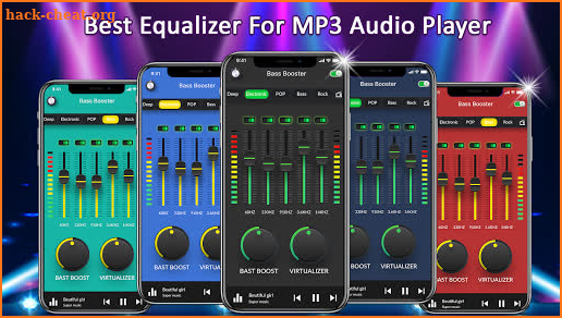 Music Equalizer – Bass Booster, Virtualizer screenshot