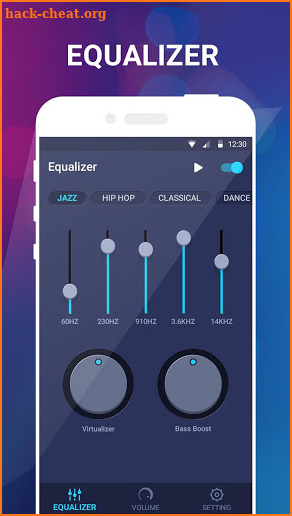 Music Equalizer-Bass Booster&Volume Up screenshot