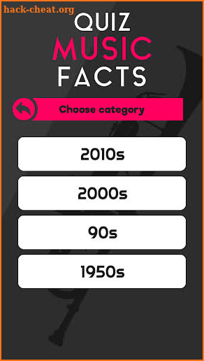 Music Facts Quiz - Free Music Trivia Game screenshot