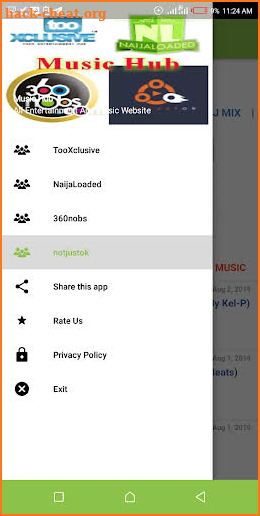 Music Hub screenshot
