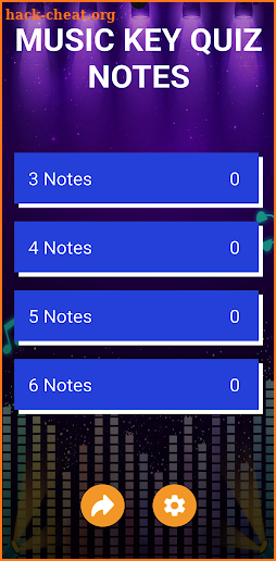 Music Key Quiz Notes screenshot