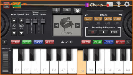 Music Keyboard Pro screenshot