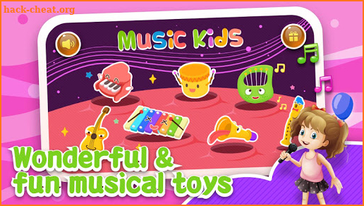 Music kids - Songs & Musical instruments screenshot