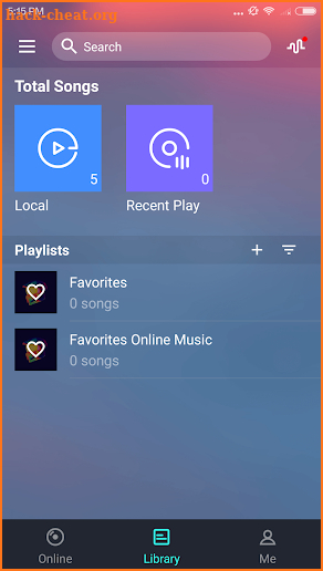 Music Line-Music player with shake switch function screenshot